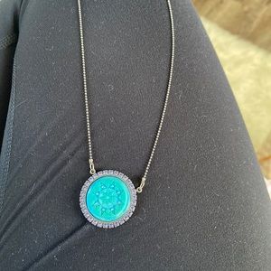 Sabika Highlights Medallion Necklace